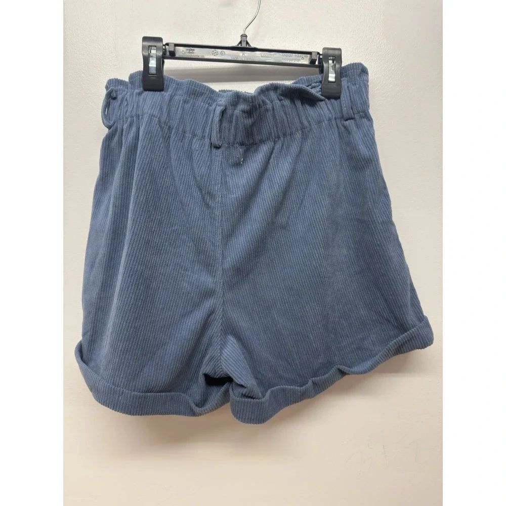 Knotty St Michael's Corduroy Paper bag Waist Mom Shorts‎ High Waist  Medium #52